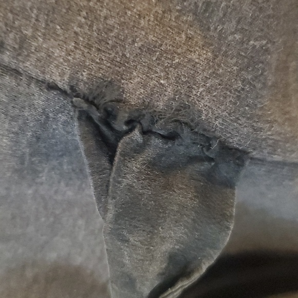 Bebe Embellished Hoodie Black And Gray Long Sleeves - Picture 8 of 9